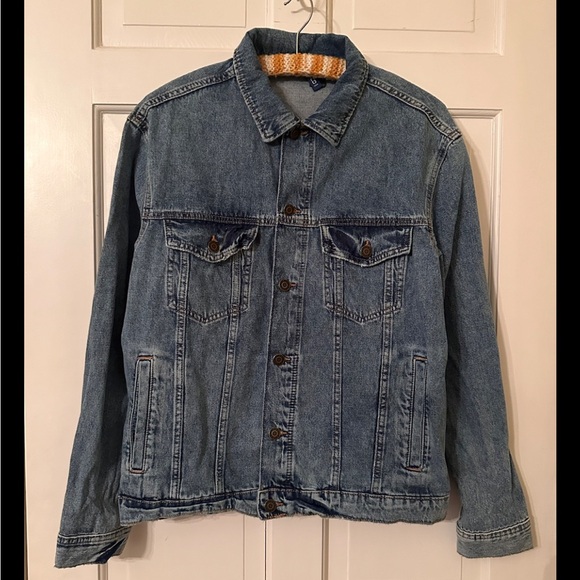 SpongeBob Graffiti Art Paint Style Jean Jacket M - Picture 4 of 7